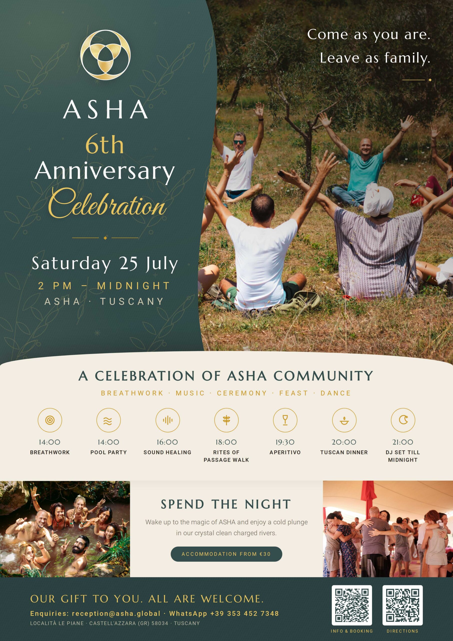ASHA 6th Anniversary Poster