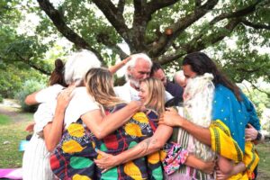 BreathCamp on the land at ASHA