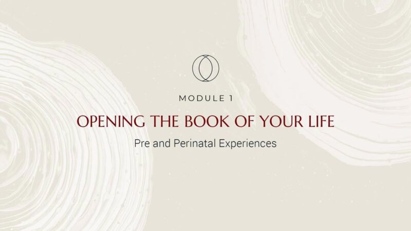 Inner Journey Module 1: Opening the Book of Your Life