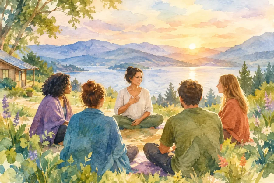 How Small Group Healing Retreats Create Change